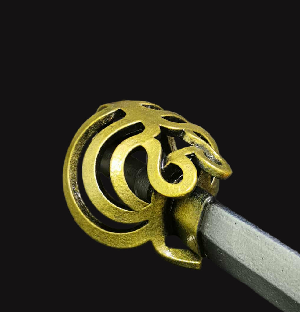 Larp Heavy Infantry Sword - 40" - Carbon Fibre