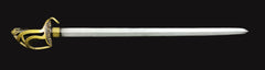 Larp Officers Side Sword - 40" -  Carbon Fibre