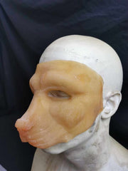 Latex cat half mask