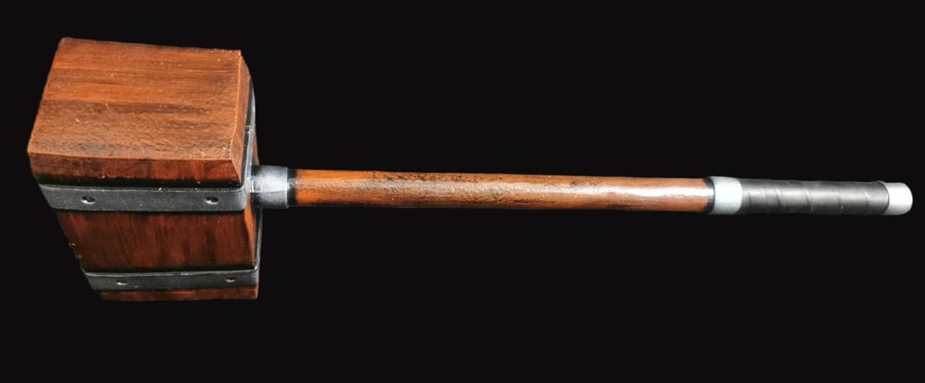 Larp Wooden Mallet - 34"