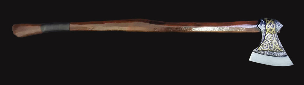 Larp Dane Axe with Knotwork