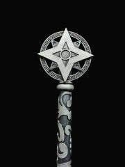 Selunaris LARP Lunamancer Staff - 72"