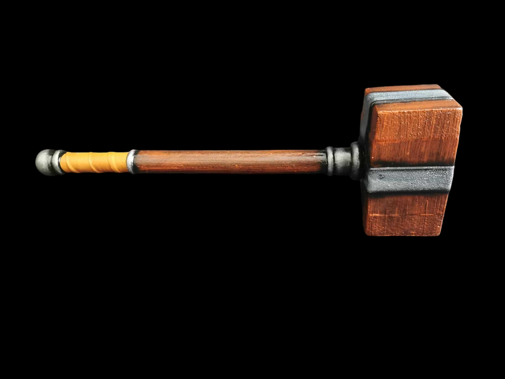 Larp wooden mallet