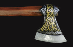 Larp Dane Axe with Knotwork