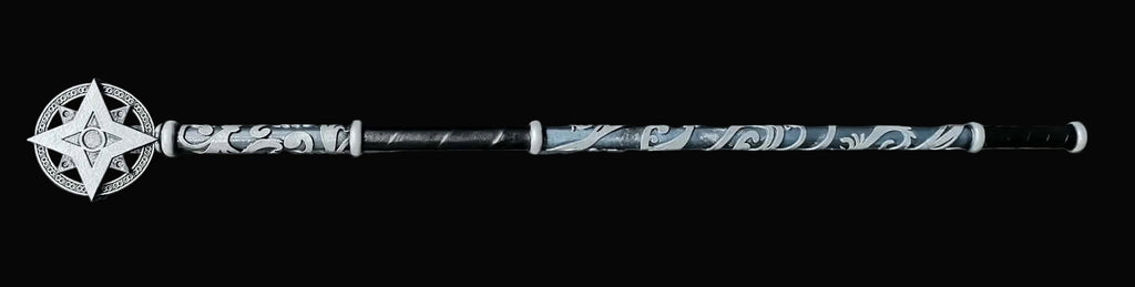 Selunaris LARP Lunamancer Staff - 72"