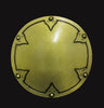 Desert Raider Shield – 24" - Gold Domed LARP Shield